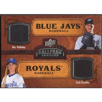 2008 Upper Deck Ballpark Collection #183 Roy Halladay & Zack Greinke Jersey