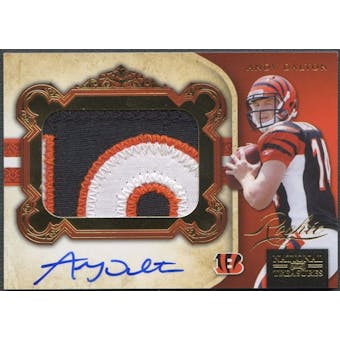 2011 Playoff National Treasures #326 Andy Dalton Gold Rookie Patch Auto #25/49