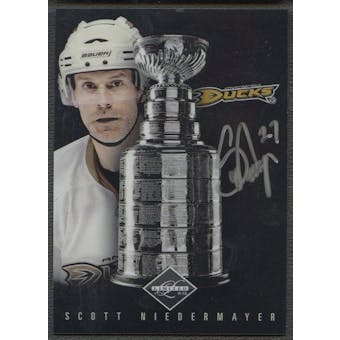 2011/12 Limited #SN Scott Niedermayer Stanley Cup Signatures Auto #49/99