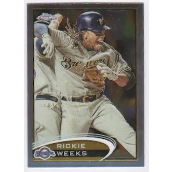 2012 Topps Chrome Refractors #147 Rickie Weeks