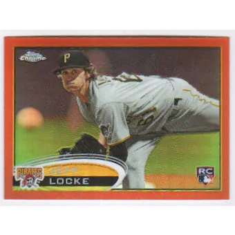 2012 Topps Chrome Orange Refractors #176 Jeff Locke