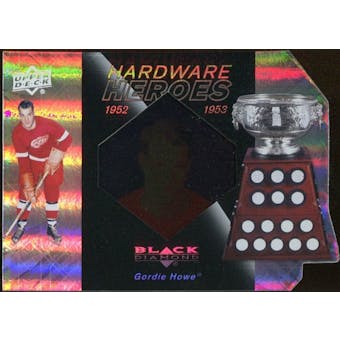 2010/11 Upper Deck Black Diamond Hardware Heroes #HHGH Gordie Howe /100