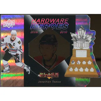 2010/11 Upper Deck Black Diamond Hardware Heroes #HHJT Jonathan Toews /100
