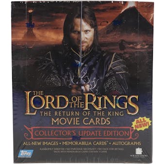 Lord of the Rings Return of the King Collector's Update Hobby Box (Topps)