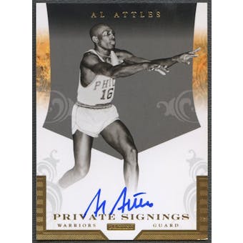 2012/13 Totally Certified #3 Al Attles Private Signings Auto