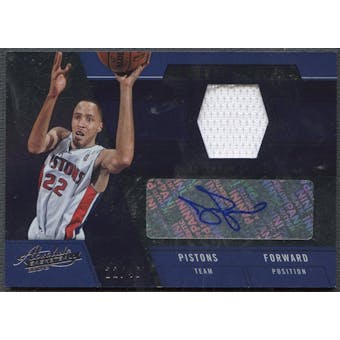 2012/13 Absolute #3 Tayshaun Prince Frequent Flyer Materials Jersey Auto #22/49