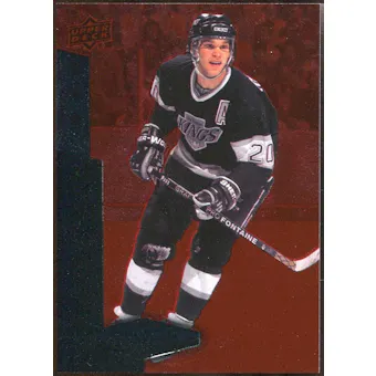 2010/11 Upper Deck Black Diamond Ruby #143 Luc Robitaille /100