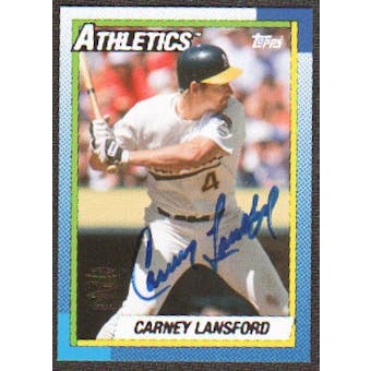 2012 Topps Archives Autographs #CL Carney Lansford Autograph