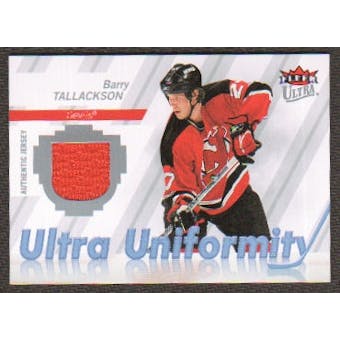 2007/08  Ultra Uniformity #UBT Barry Tallackson