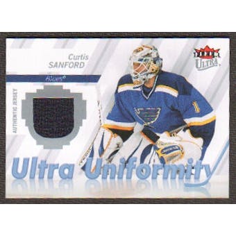 2007/08  Ultra Uniformity #UCS Curtis Sanford