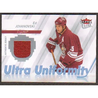 2007/08  Ultra Uniformity #UEJ Ed Jovanovski
