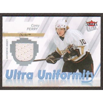 2007/08 Upper Deck Fleer Ultra Uniformity #UPE Corey Perry