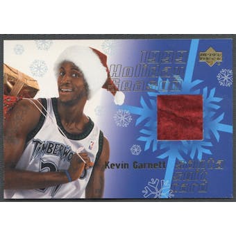 1999 Upper Deck #HH2 Kevin Garnett Santa Game Jersey