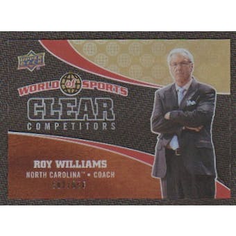 2010 Upper Deck World of Sports Clear Competitors #CC11 Roy Williams /550