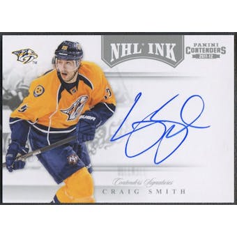2011/12 Panini Contenders #33 Craig Smith NHL Ink Auto