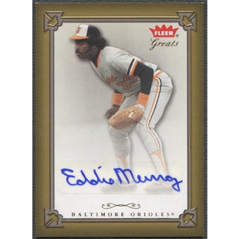 2004 Greats of the Game #EM Eddie Murray Auto