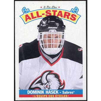 2012/13 Upper Deck O-Pee-Chee All Stars #AS11 Dominik Hasek