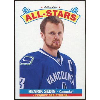 2012/13 Upper Deck O-Pee-Chee All Stars #AS16 Henrik Sedin