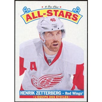 2012/13 Upper Deck O-Pee-Chee All Stars #AS17 Henrik Zetterberg