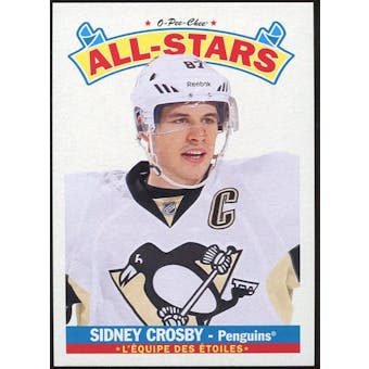 2012/13 Upper Deck O-Pee-Chee All Stars #AS43 Sidney Crosby