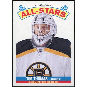 2012/13 Upper Deck O-Pee-Chee All Stars #AS46 Tim Thomas
