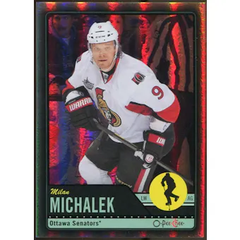 2012/13 Upper Deck O-Pee-Chee Black Rainbow #66 Milan Michalek 100/100
