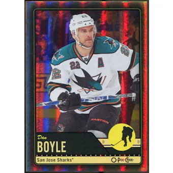 2012/13 Upper Deck O-Pee-Chee Black Rainbow #135 Dan Boyle 61/100