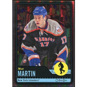 2012/13 Upper Deck O-Pee-Chee Black Rainbow #201 Matt Martin 3/100