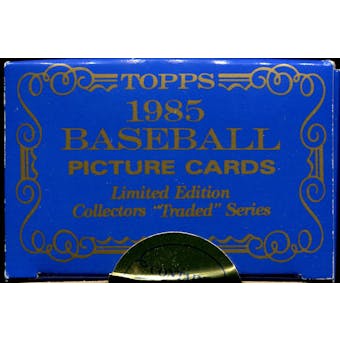 1985 Topps Tiffany Traded Baseball Factory Set