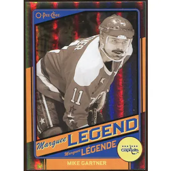2012/13 Upper Deck O-Pee-Chee Black Rainbow #549 Mike Gartner 6/100
