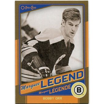 2012/13 Upper Deck O-Pee-Chee Marquee Legends Gold #G1 Bobby Orr