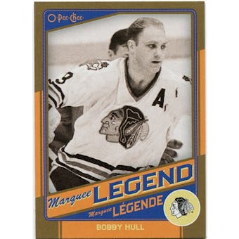 2012/13 Upper Deck O-Pee-Chee Marquee Legends Gold #G2 Bobby Hull