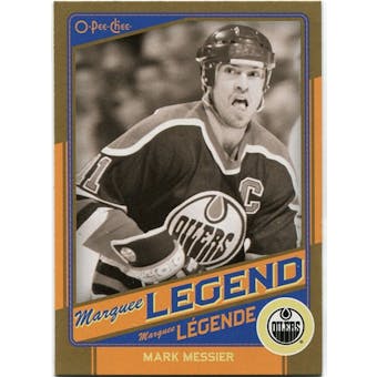 2012/13 Upper Deck O-Pee-Chee Marquee Legends Gold #G5 Mark Messier