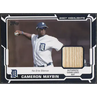 2008 Topps #CM Cameron Maybin Highlights Relics Bat