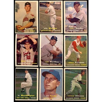 1957 Topps Baseball Starter Set (148 Cards) VG