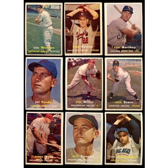 1957 Topps Baseball Starter Set (79 Cards) VG