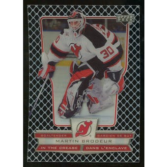 2007/08 McDonald's Upper Deck In the Crease #ICMB Martin Brodeur