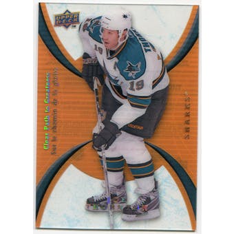 2008/09 McDonald's Upper Deck Clear Path to Greatness #CP6 Joe Thornton
