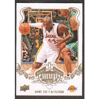 2008/09 Upper Deck MVP  Kobe MVP White #KB102 Kobe Bryant