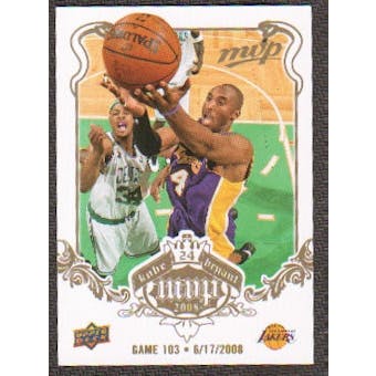 2008/09 Upper Deck MVP Kobe MVP White #KB103 Kobe Bryant
