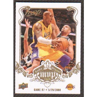 2008/09 Upper Deck MVP Kobe MVP White #KB97 Kobe Bryant