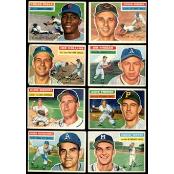 1956 Topps Baseball Starter Set (86 Cards) VG