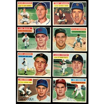 1956 Topps Baseball Starter Set (44 Cards) VG