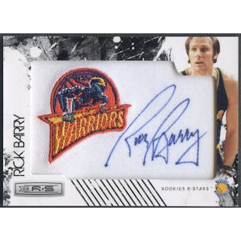 2009/10 Rookies and Stars #16 Rick Barry Retired NBA Team Patch Auto #130/199