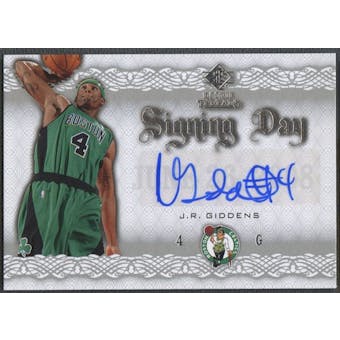 2008/09 SP Rookie Threads #SDJG J.R. Giddens Signing Day Auto