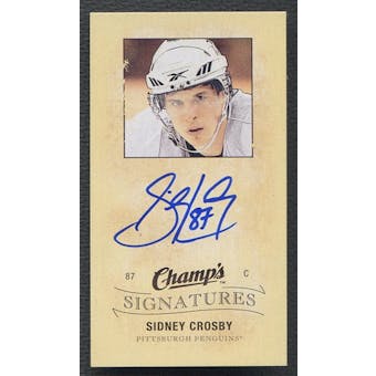 2009/10 Upper Deck Champ's #CSSC Sidney Crosby Signatures Auto