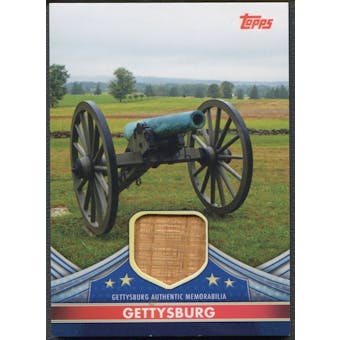 2011 Topps American Pie Gettysburg Memorabilia