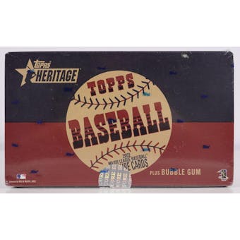 2002 Topps Heritage Baseball 24 Pack Box