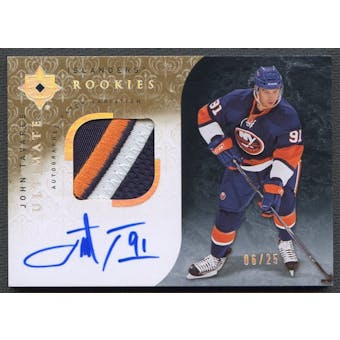 2009/10 Ultimate Collection #139 John Tavares Rookie Patch Auto #06/25