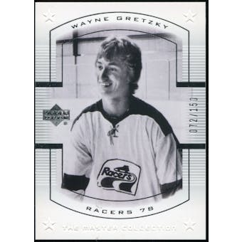 2000 Upper Deck Wayne Gretzky Master Collection US #1 Wayne Gretzky 72/150